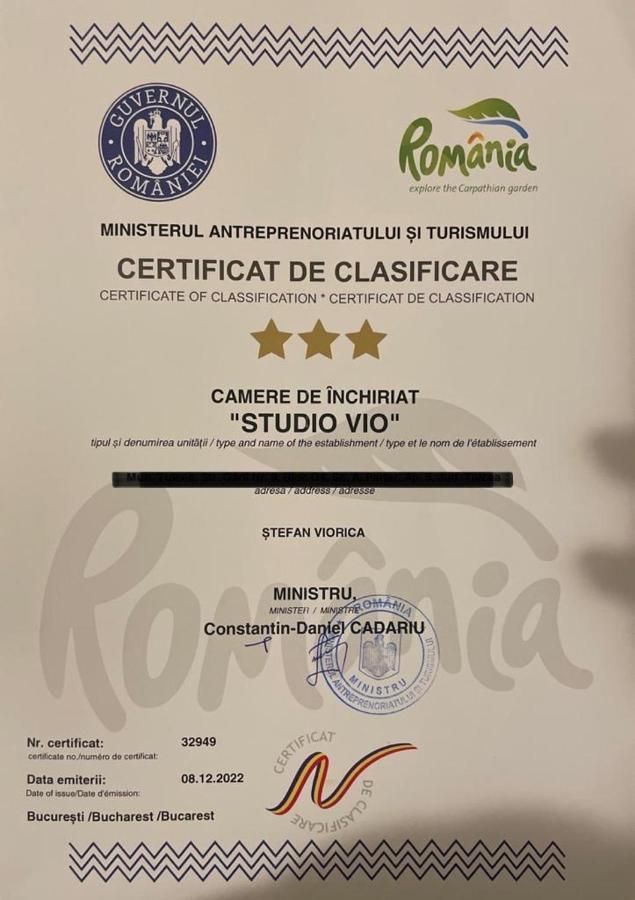 Appartement Studio Vio à Tulcea Extérieur photo